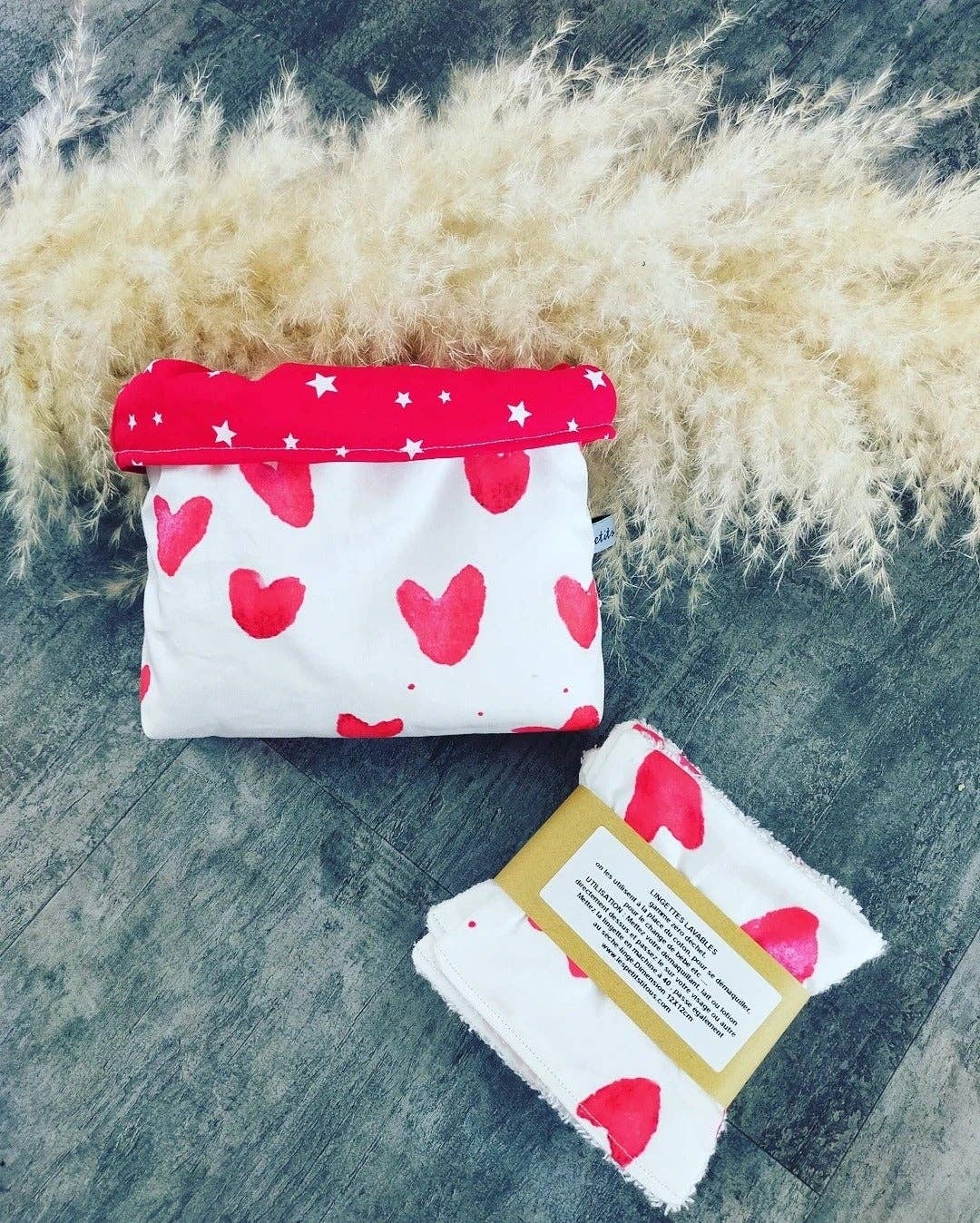 LES PETITS TITOUS - Wholesale Makeup Remover - BASKET SET AND SET OF 8 ASSORTED WASHABLE WIPES17