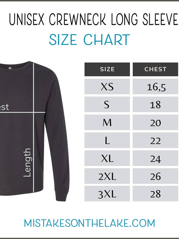 Mistakes on The Lake - Wholesale Screen Printed T-Shirt - Unisex - Basic Falcon - Adult - Unisex Long Sleeve Tee1