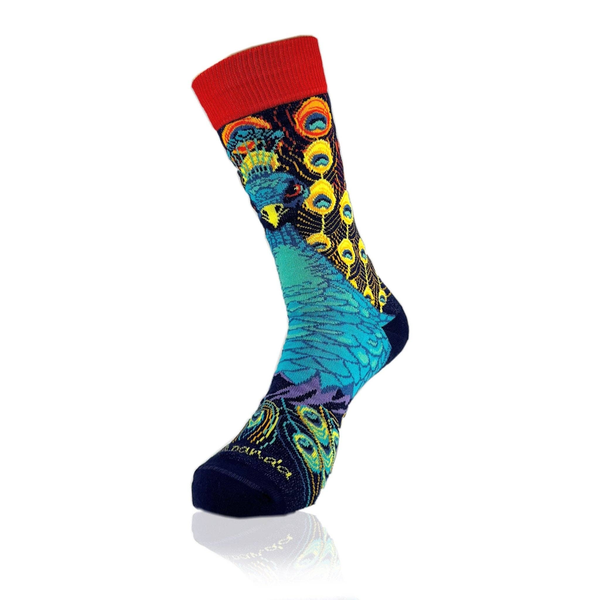 Sock Panda - Vendita all'ingrosso Calzini - Donna - Calzini Magnifico Pavone di Sock Panda (Taglia Media Adulti - Misure Scarpe Donna 35-41)5