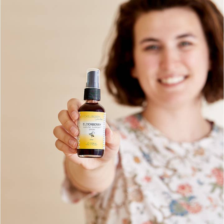 Mickelberry Gardens - Wholesale Oral Supplement/Vitamin - Elderberry Immune Support Spray — on the go wellness support8