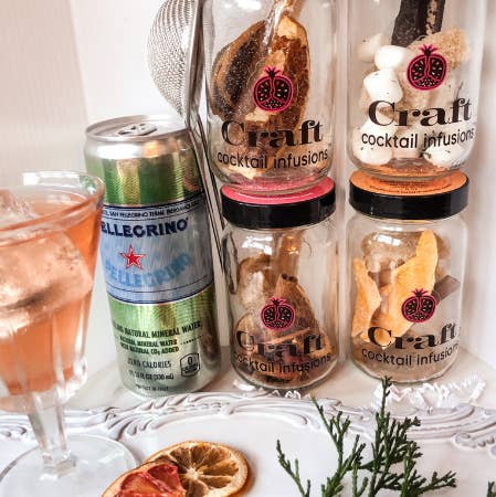 Holiday Cocktail Gift Box Set | Christmas Gift for Her for wholesale by Craft Cocktail Infusions