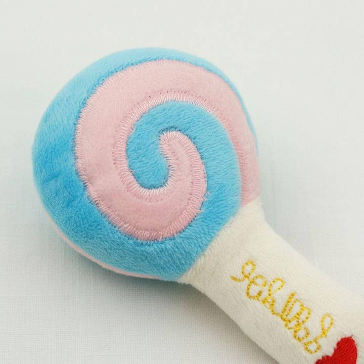 kapeit - Wholesale Pet toy – Cat/dog - Plush Lollipop Squeaky Dog Toy1