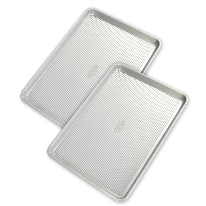 Nonstick Aluminum Half Sheet - Set of 2 for wholesale by USA Pan