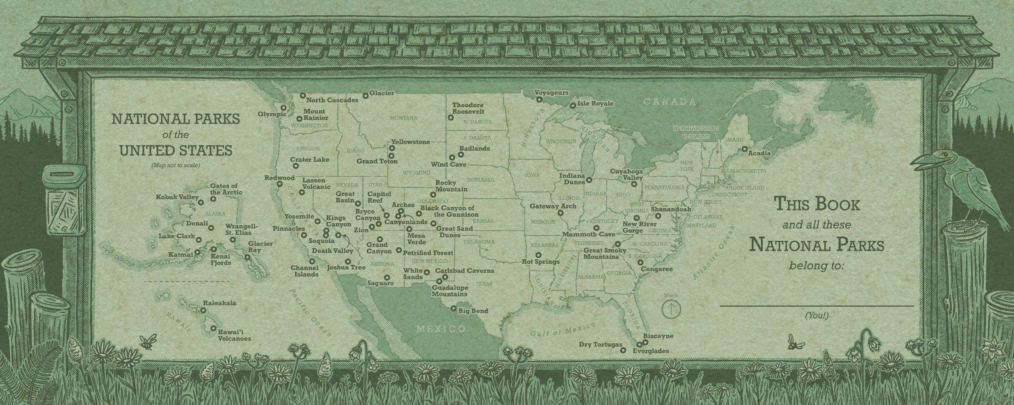 Mountaineers Books - Wholesale Nature & Outdoors - National Parks A to Z1