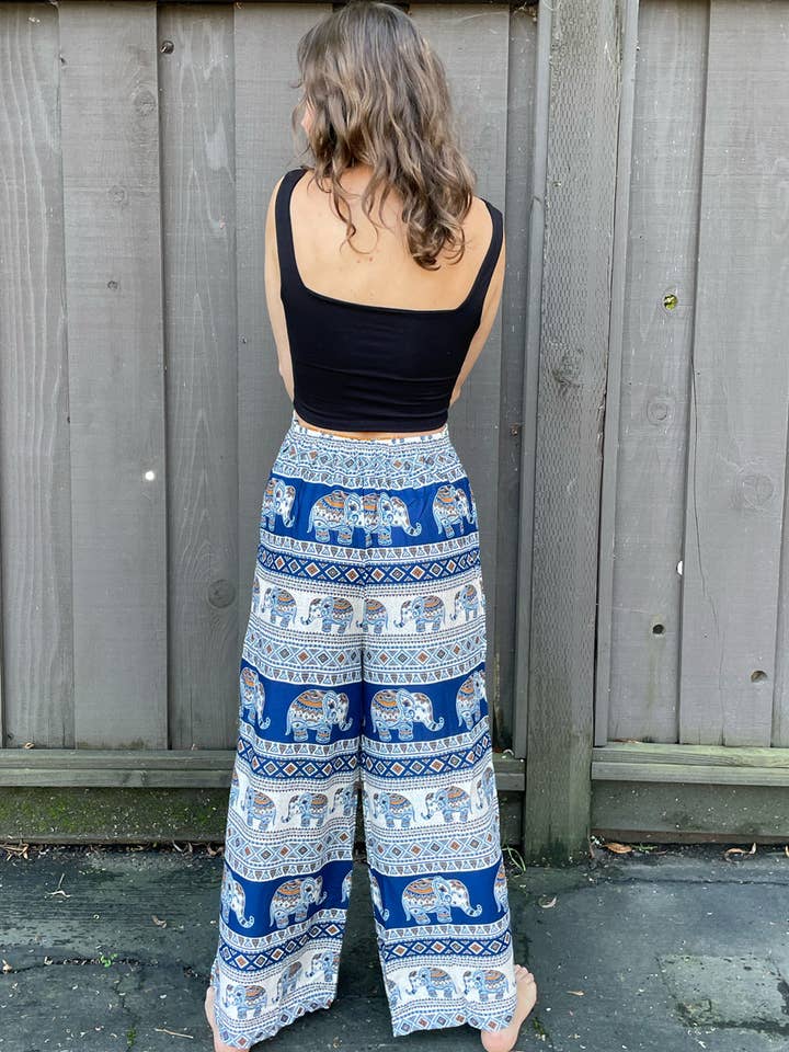 Zig Zag Asian Collection - Wholesale Pants - Women's - Elephant Palazzo Pants7