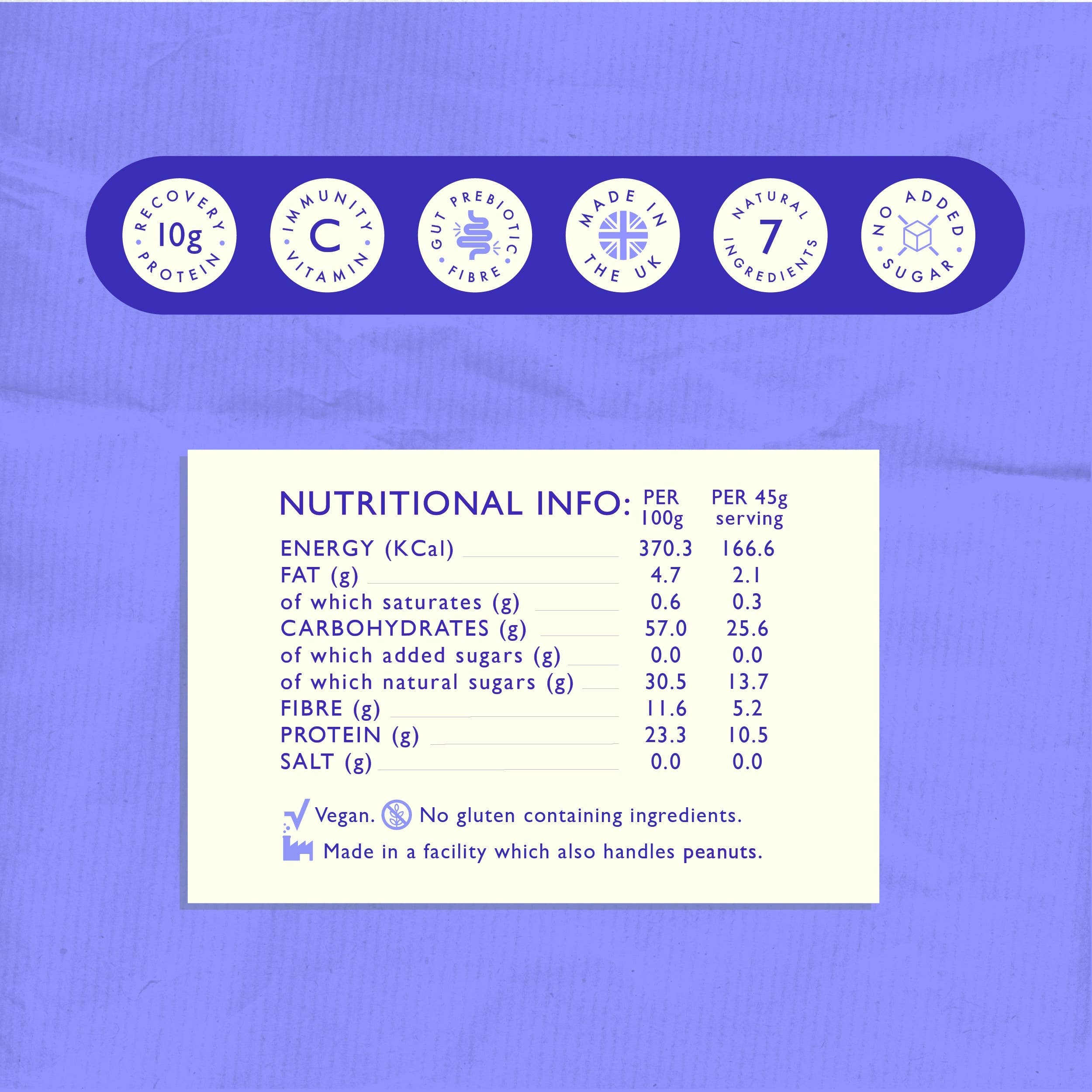 FOGA – wholesale Protein/superfood powder – Blueberry Pie Oatshake5