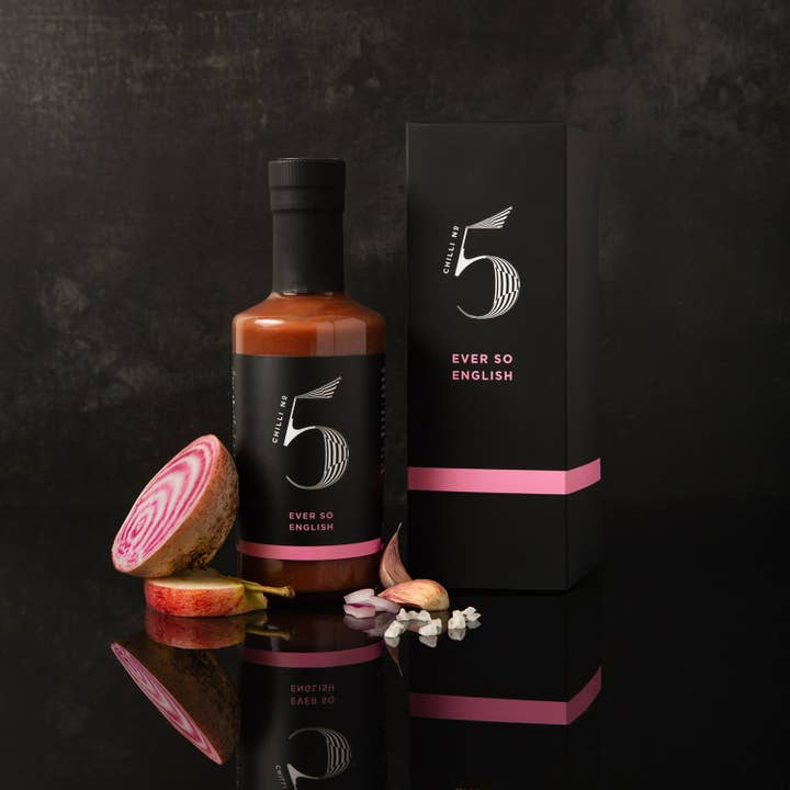 Chilli No. 5 – wholesale Hot sauce – Ever So English - Horseradish Hot Sauce - 200ml Bottle