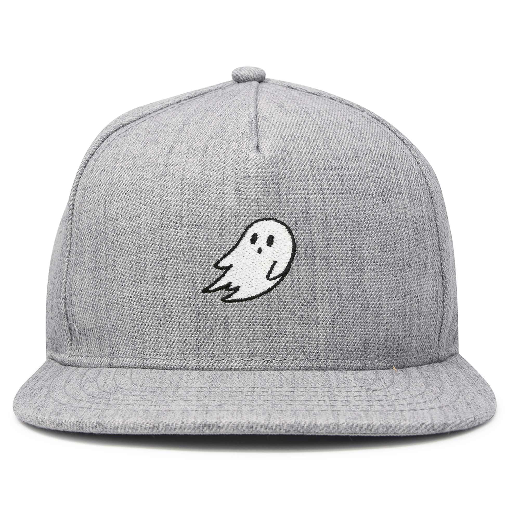 Dalix - Vente Casquette à visière plate – unisexe - Casquette plate brodée Dalix Ghost16