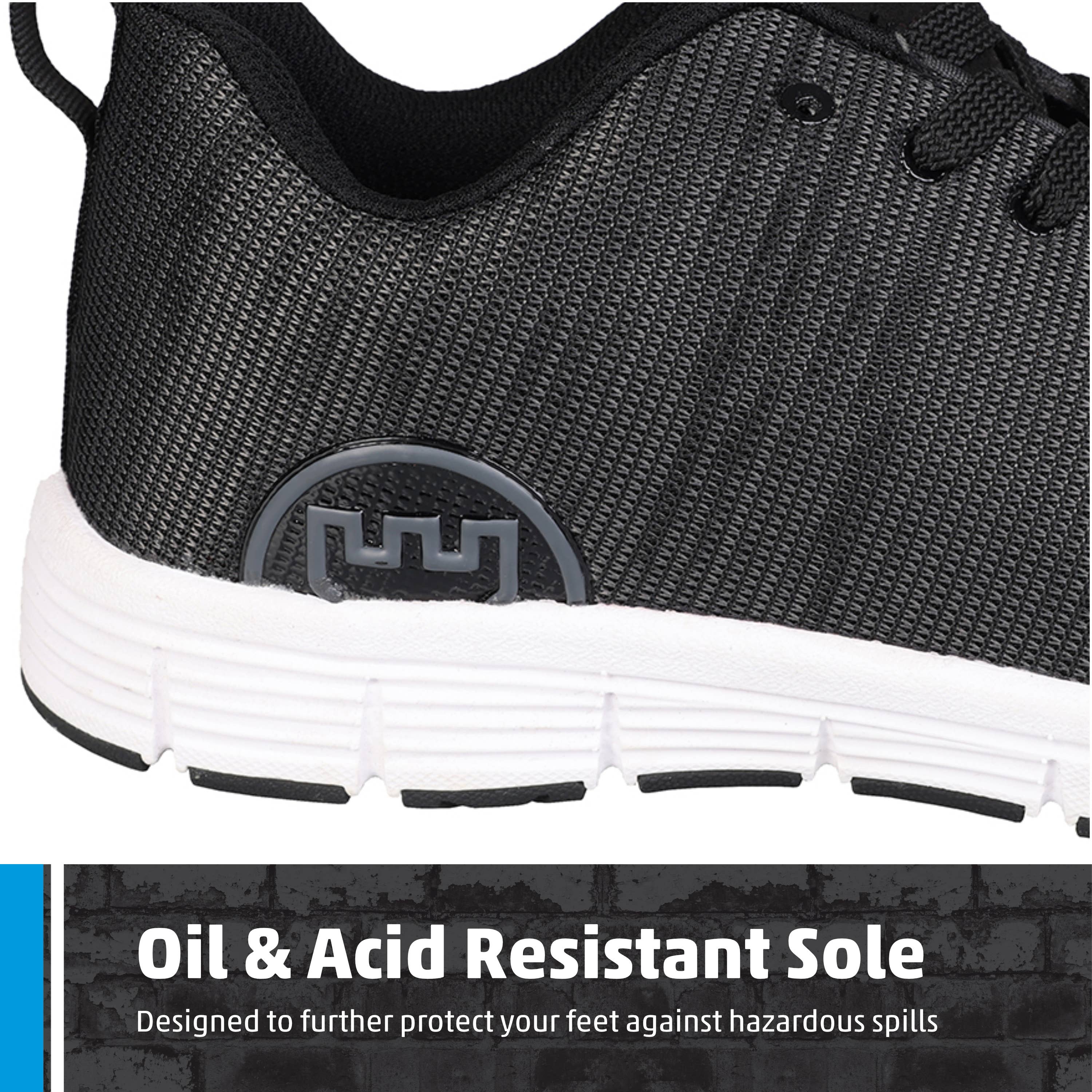 TuffStuff Workwear – wholesale Athletic trainers – Men′s – Fort Elite Safety Trainers with Steel Toe Caps, Lightweight4