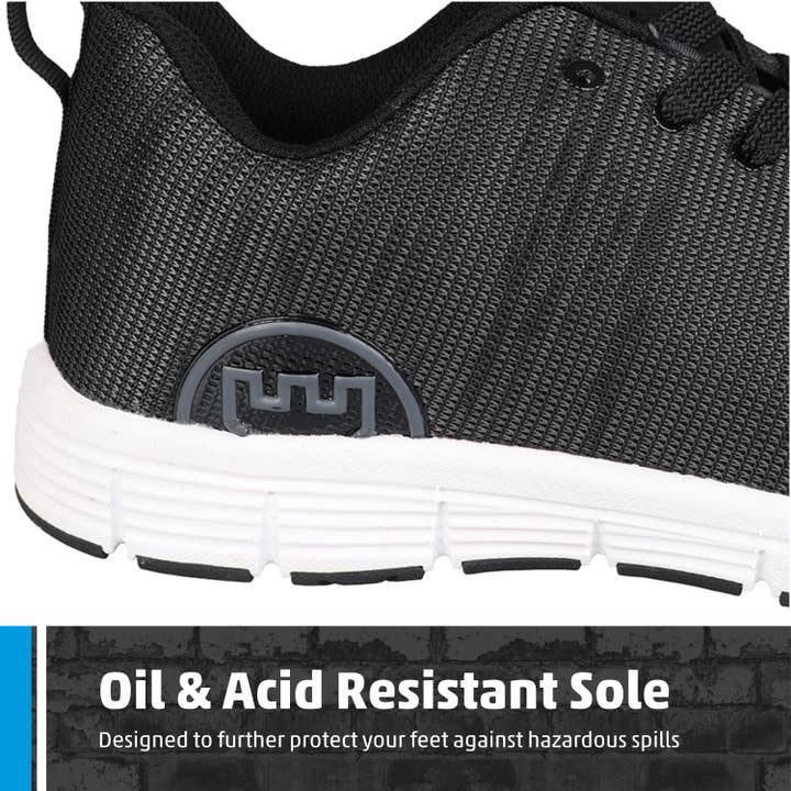 TuffStuff Workwear - Vente Baskets de sport – homme - Chaussures de sécurité Fort Elite avec embouts en acier, légères4