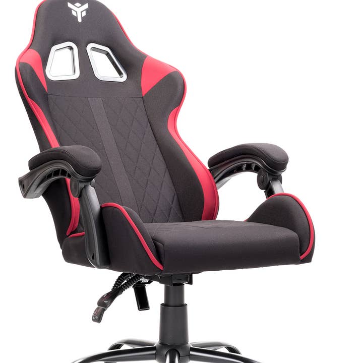 ITEK - Wholesale Chair - Itek Gaming Chair Rhombus Ff10 - Fabric, Double Cushion6