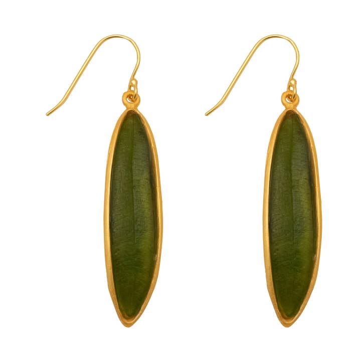 Michael Vincent Michaud - Vente Boucles d'oreilles pendantes - boucles d'oreilles en fil d'eucalyptus0