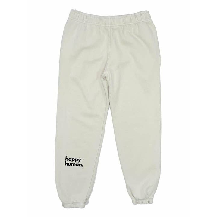 Happy Human Jogger | Creme | Voor volwassenen voor wholesale door Joah Love