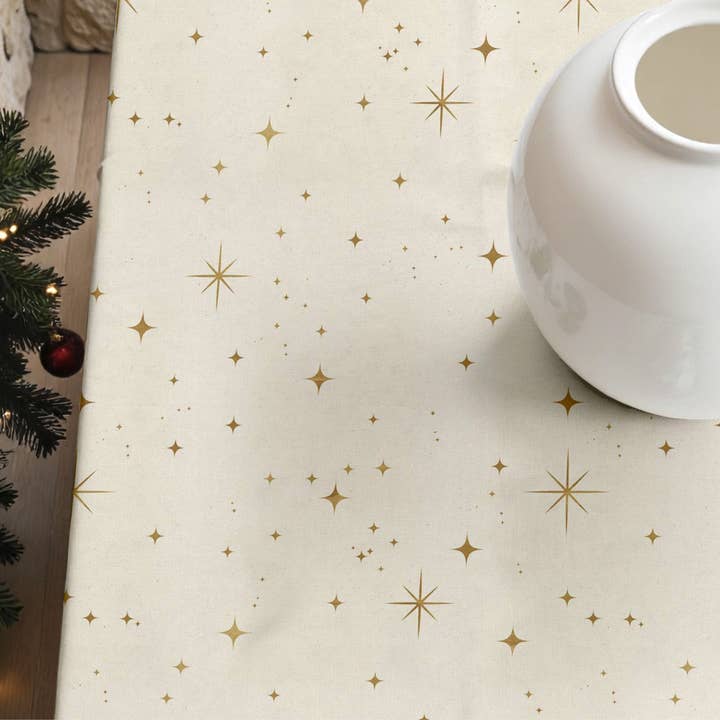 SG HOGAR - Wholesale Tablecloth - Stain-resistant tablecloth Christmas Red Sky 34