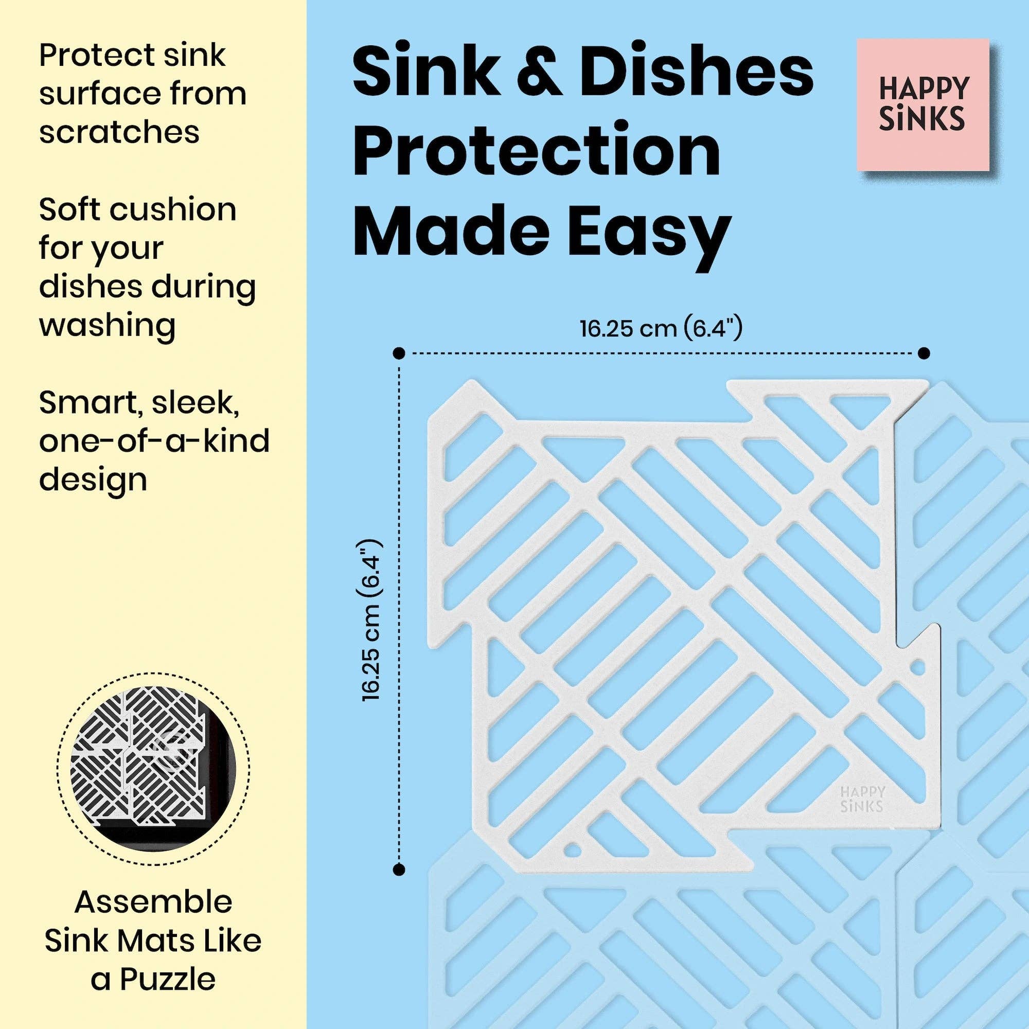 HAPPY SiNKS - Wholesale Sink Strainer/Stopper - Kitchen Sink Mat - Silicone29