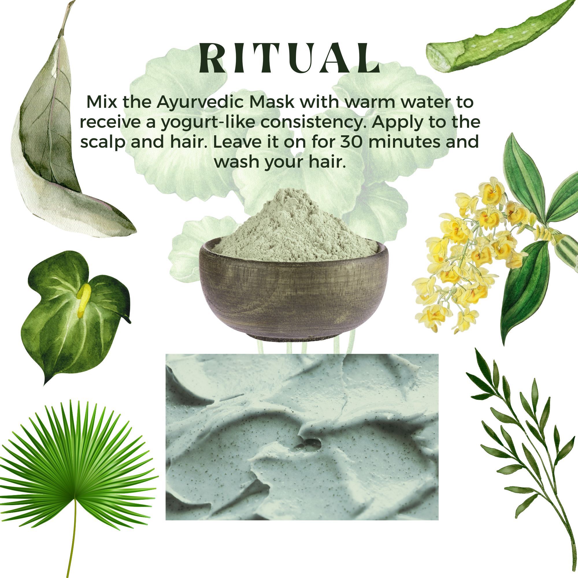 The Sacred Essence – Tratamento de couro cabeludo/cabelo por atacado – Máscara Ayurvédica GROW com Queratina para Crescimento e Reparação do Cabelo5