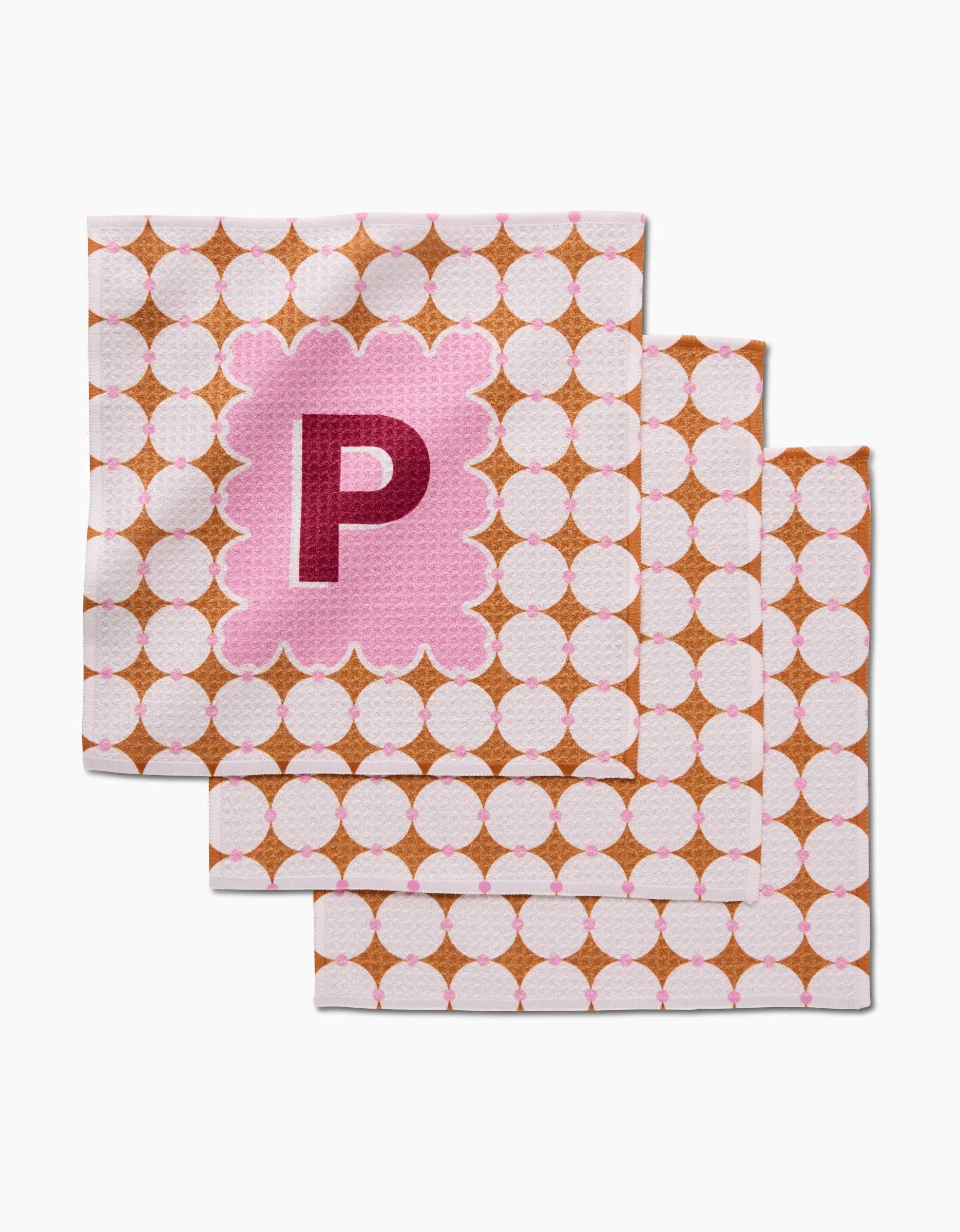 Geometry – toalha de cozinha por atacado – Azulejo com Monograma de Geometria18