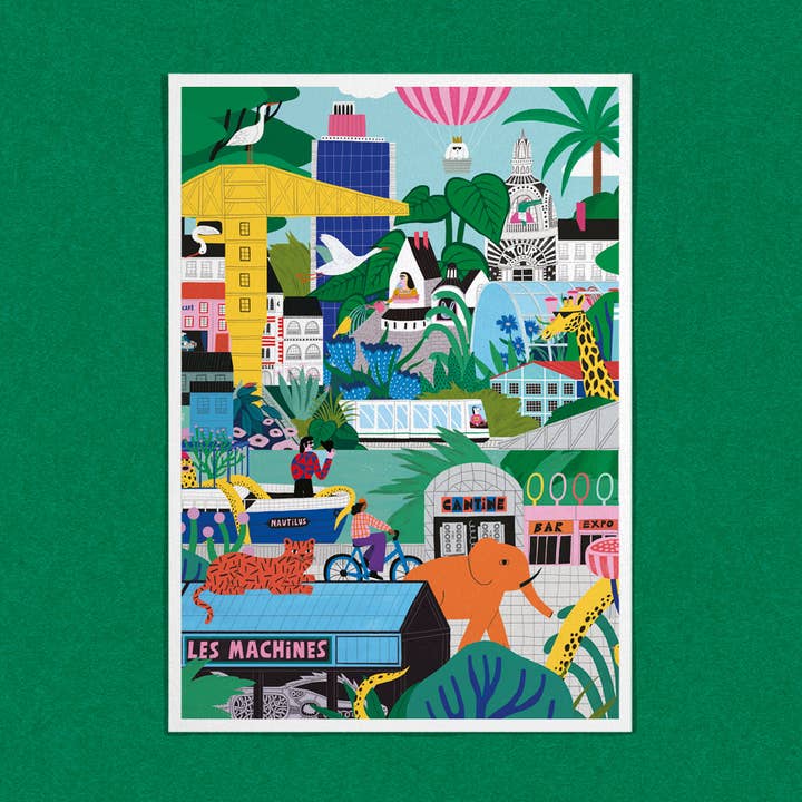 Postcard / Greeting card - NANTES CITY - CRT87 for wholesale by Dans Les Dents