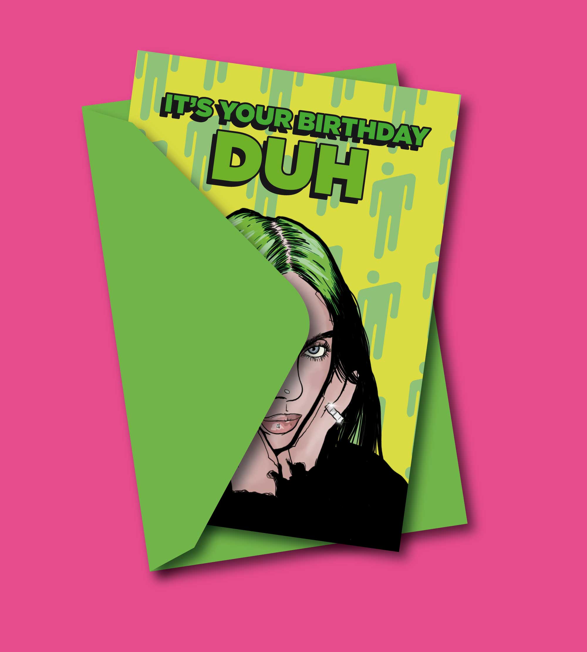 Studio Soph (We Pay Your Import Fees - We Ship DDP) - Wholesale Birthday Card - It's Your Birthday DUH Greeting Card 2