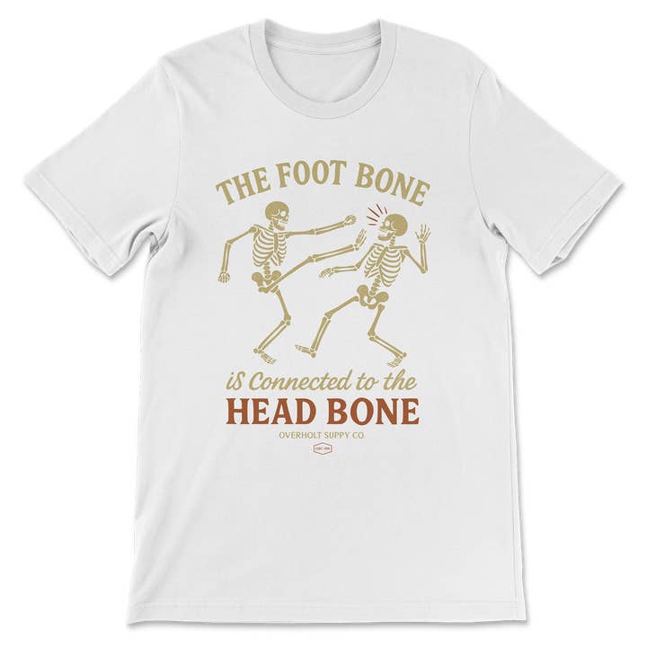Overholt Supply Co. - Wholesale Screen Printed T-Shirt - Men's - OSC-091 Head Bone T-Shirt1