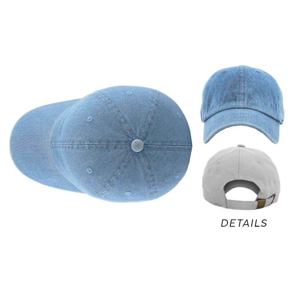 Sensibling Corp. - Wholesale Baseball Cap - Unisex - Solid Baseball Cap23