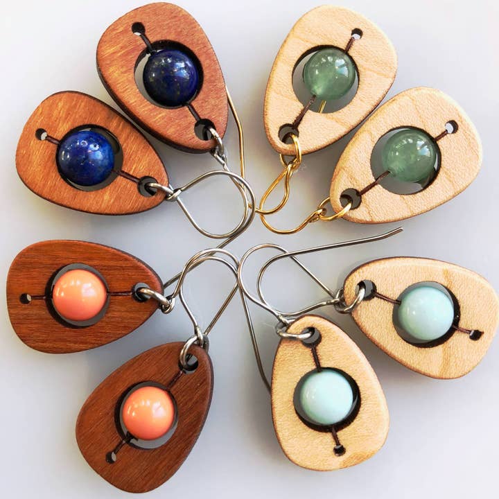 Little Pop Earring for wholesale by Grove Avenue Design