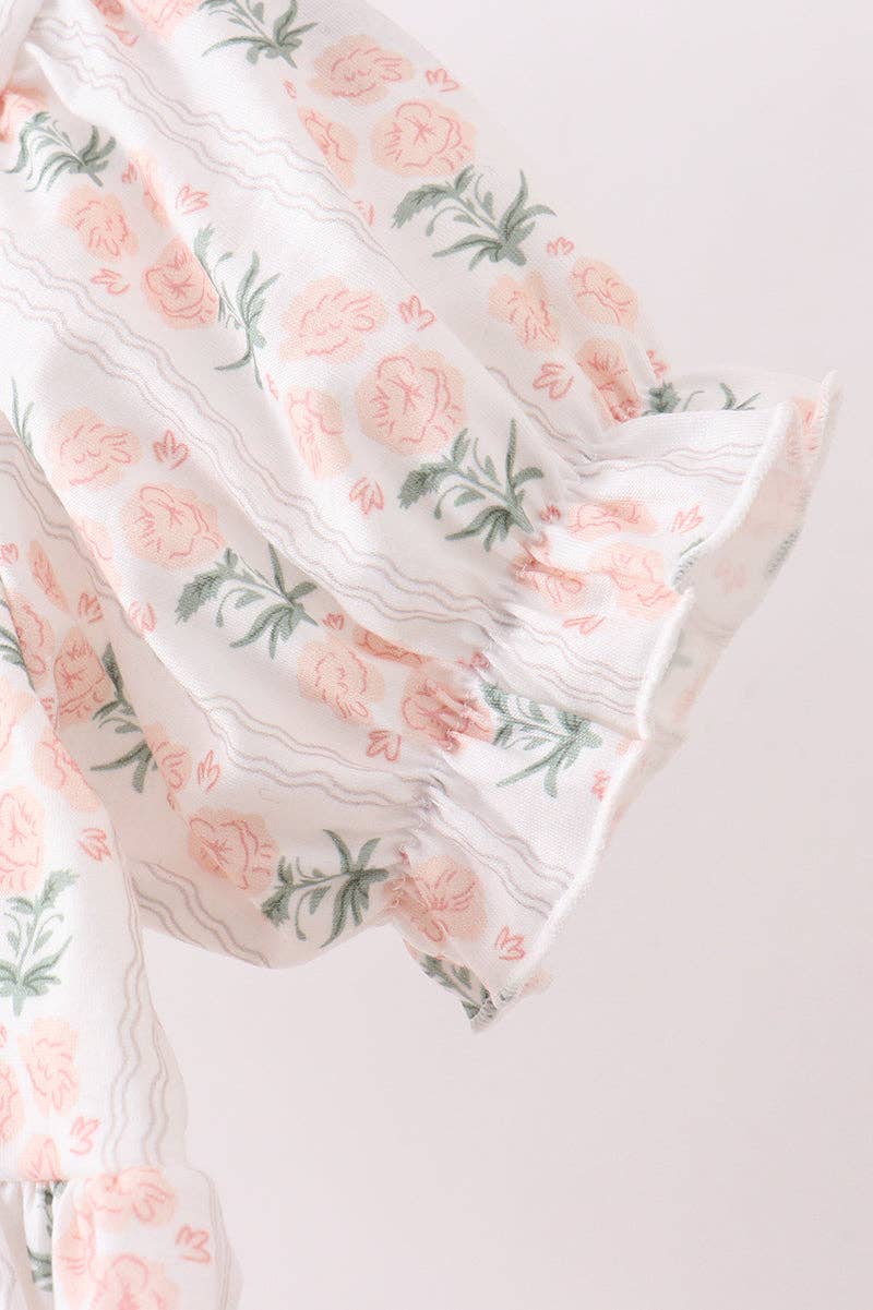 Aspen Rain Boutique - Wholesale Mommy & Me Sets - Sage floral mom&me dress7