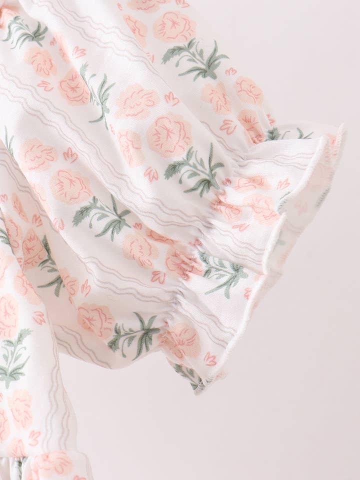 Aspen Rain Boutique - Wholesale Mommy & Me Sets - Sage floral mom&me dress7