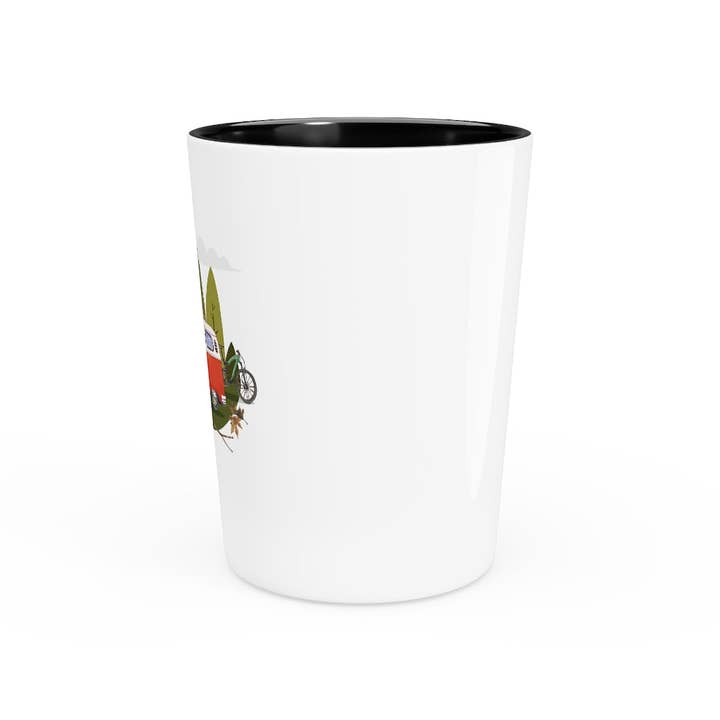 Schwarz Schnapsglas-Party-Tequila aus Keramik, eine Neuheit, Arzt, Krankenpfleger, cool, lustig, zu beschäftigt, um Leben zu retten, um für Männer und Frauen zu spielen für den Großhandel auf Faire