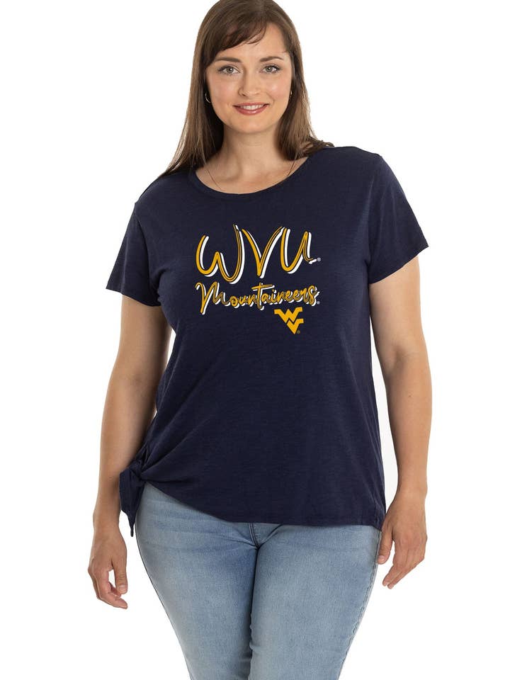 West Virginia Mountaineers Sophie Tee for wholesale by Flying Colors Apparel