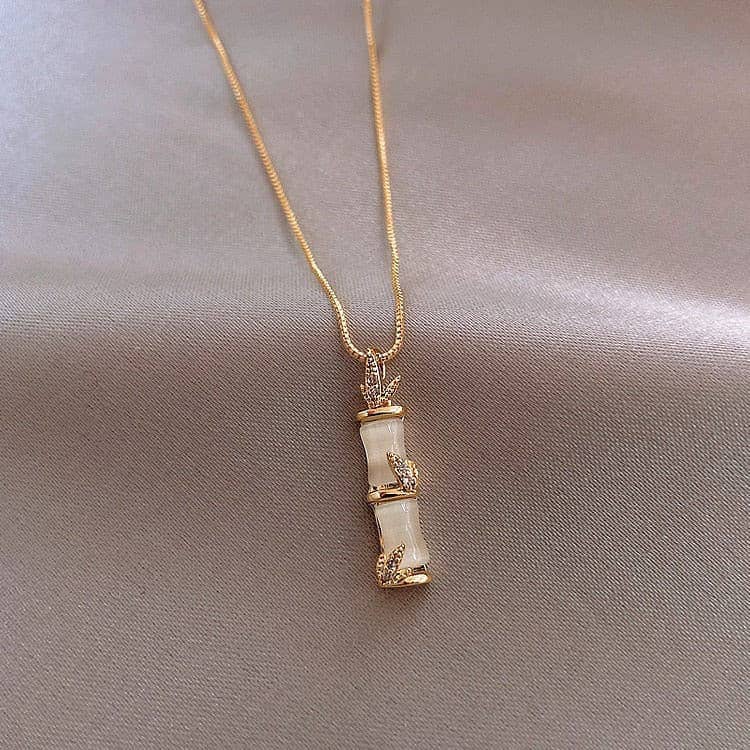ElevateWell - Wholesale Pendant/Charm Necklace - Bamboo Pendent Necklace5