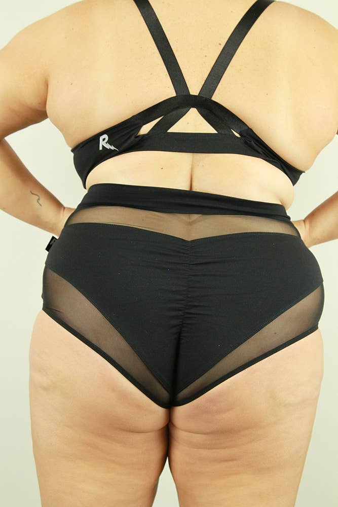 Noir Short taille très haute Maddox - NOIR en vente sur Faire2