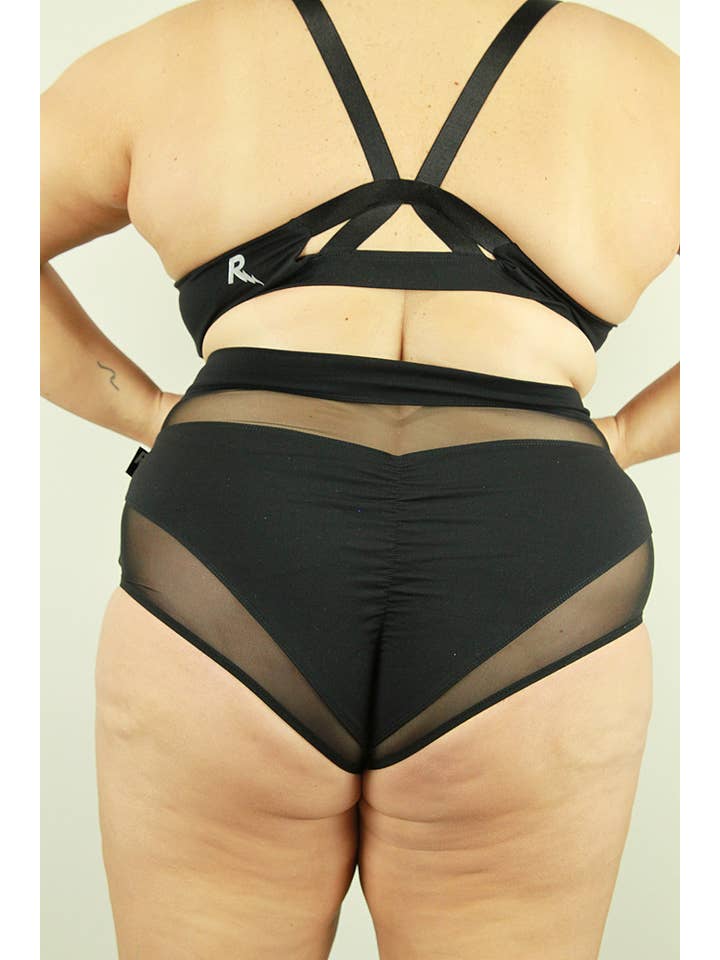 Maddox Super High Waist Short - BLACK for wholesale on Faire2