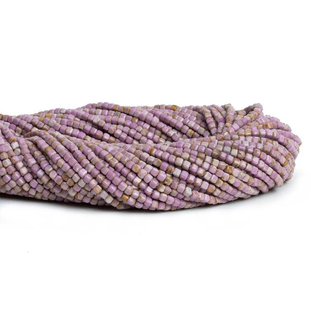 The Bead Traders - Vente Perle - Cubes microfacettés en phosphosidérite de 2,5 mm, 12 pouces, 125 pièces1