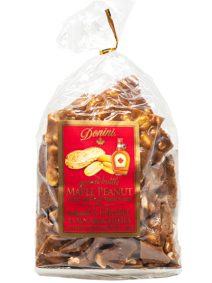 Donini Gourmet Maple Peanut Brittle for wholesale by Saxon/Donini Chocolates