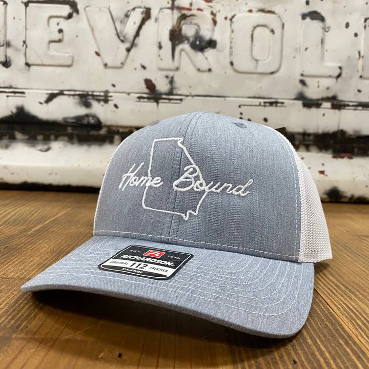 Home Bound State Outline Snapback Cap for wholesale by Home Bound Company