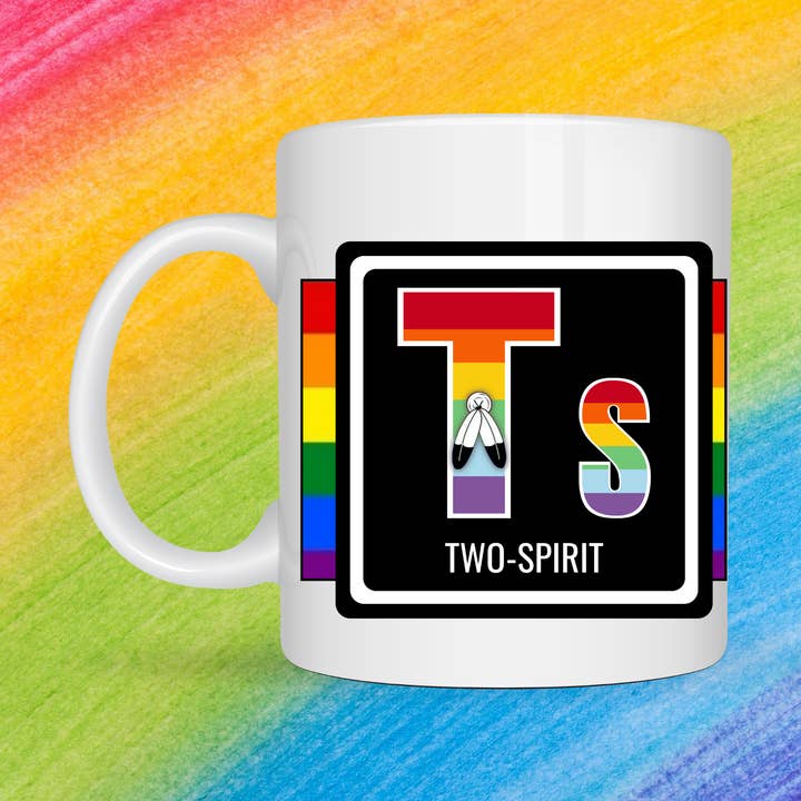 Elements Of Pride - Wholesale Coffee Mug - Two-Spirit Pride Mug0