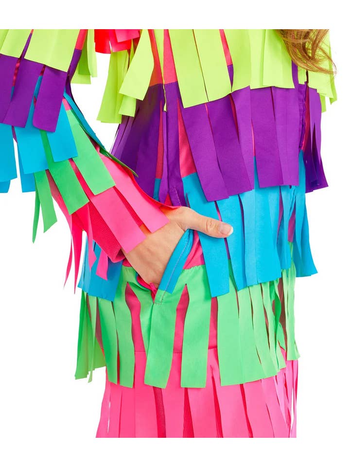 Tipsy Elves - Wholesale Costume - Women's - Piñata Costume Dress - Women's Halloween Hoodie Dress4