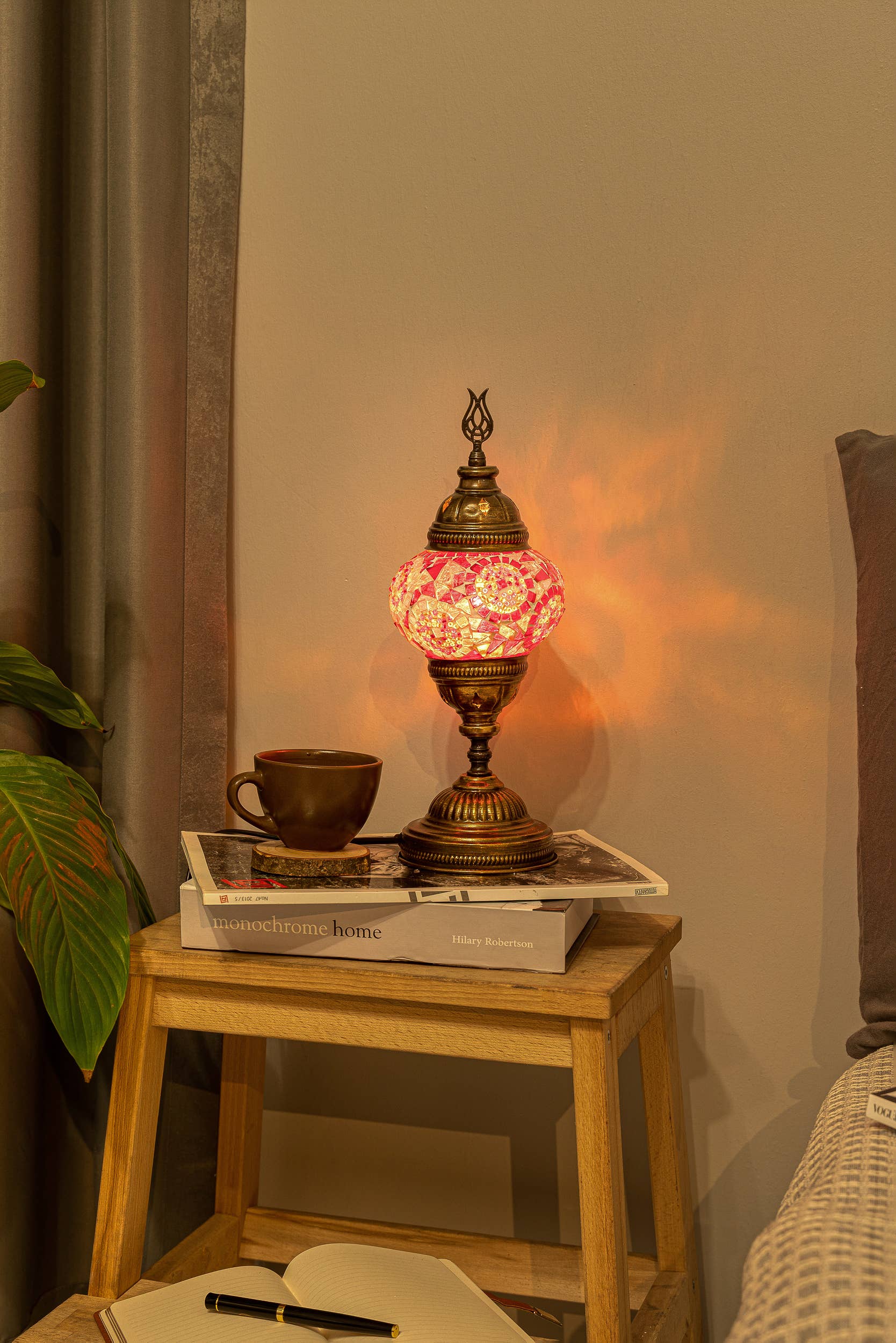 KAFTHAN - Vendita all'ingrosso Lampada da scrivania/d'accento - Lampade a Mosaico | Illuminazione Regalo Decorativo per le Feste di Natale18