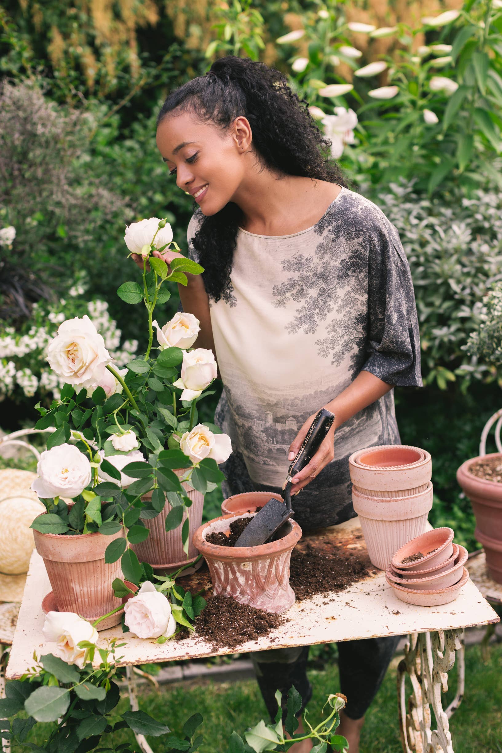 Market of Stars (Worldwide) - Vente Tunique – femme - T-shirt tunique imprimé paysage Still I Rise Luxe Tee7