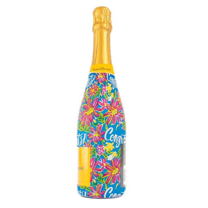 Beau Bottles - Wholesale Wine Gift Bag - Beau Bottles Preppy Congrats - Champagne Collection1