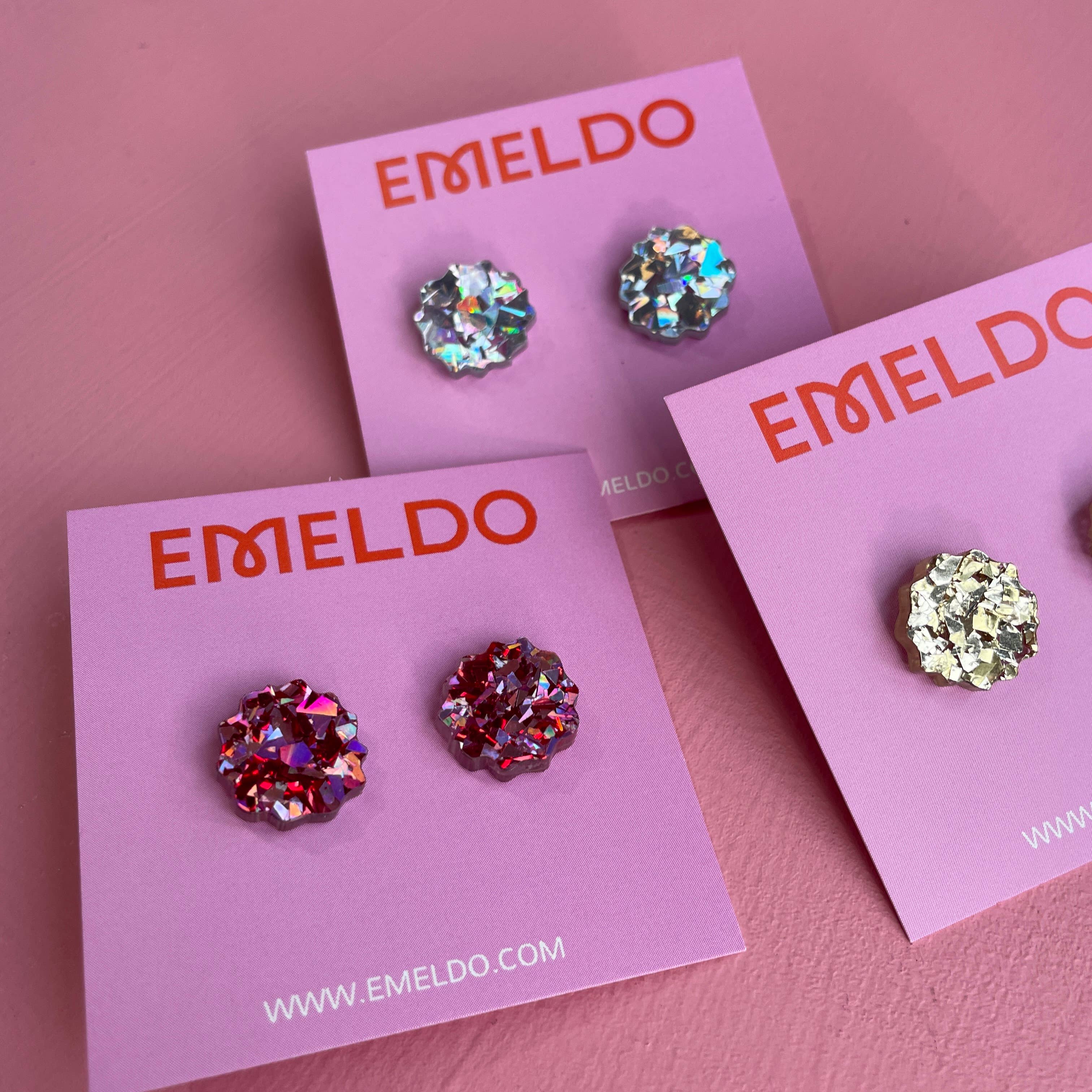 Emeldo - Wholesale Stud/post earrings - Tammy Studs // Select Colout2