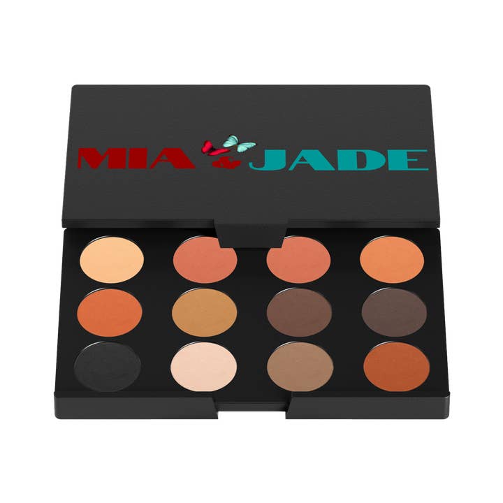 Oogschaduwpalet Sugar and Spice voor wholesale door Mia & Jade Luxe Beauty