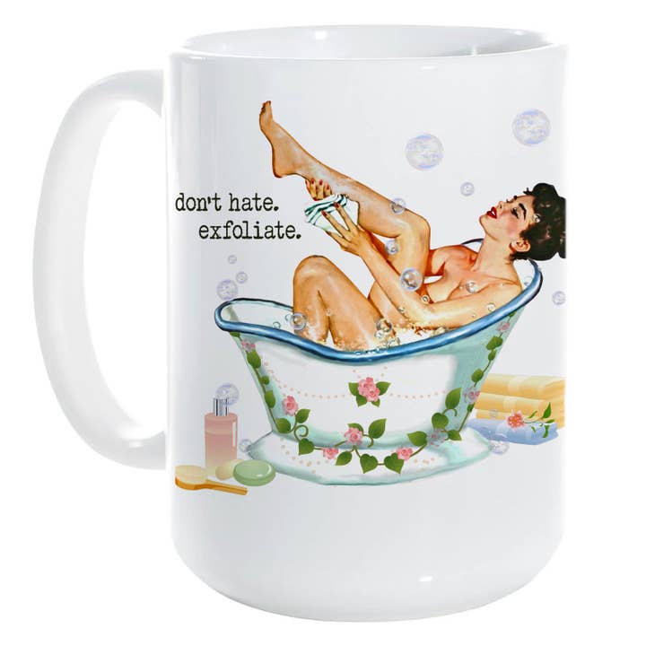 SASSY SEX KITTENS: Don't Hate. Exfoliate. for wholesale by Love Letters