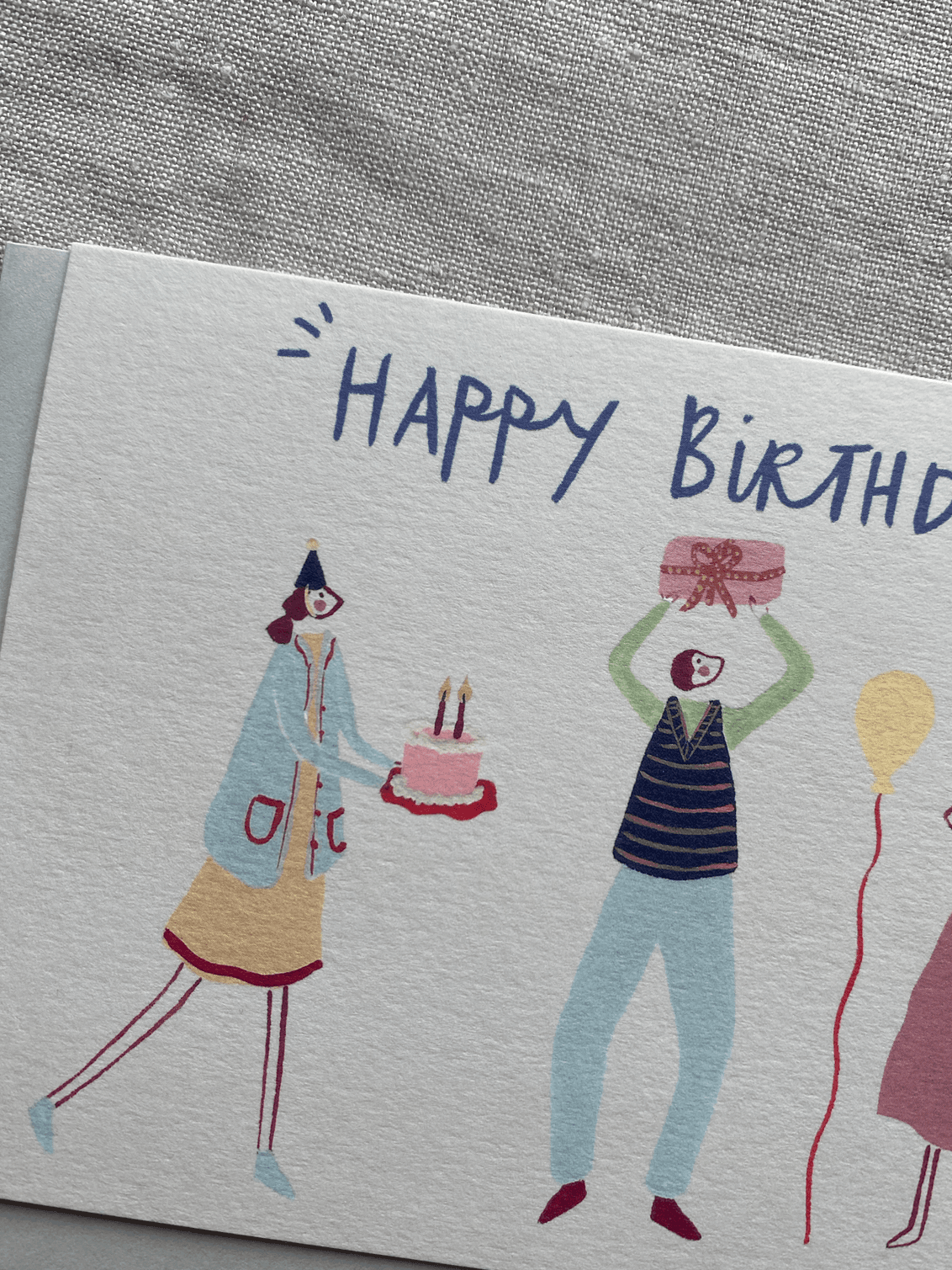 Harriet Watson - Wholesale Birthday Card - Cake Time Card2