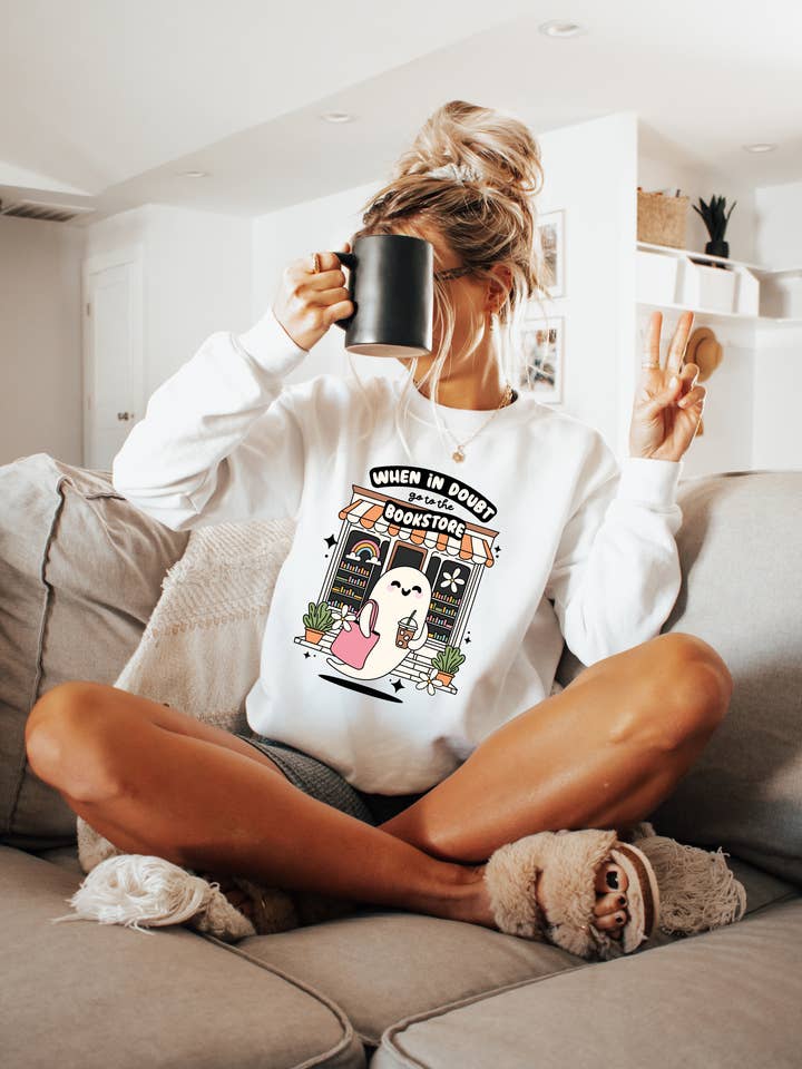 Em caso de dúvida, dirija-se à livraria por atacado de The Cozy Peach Co