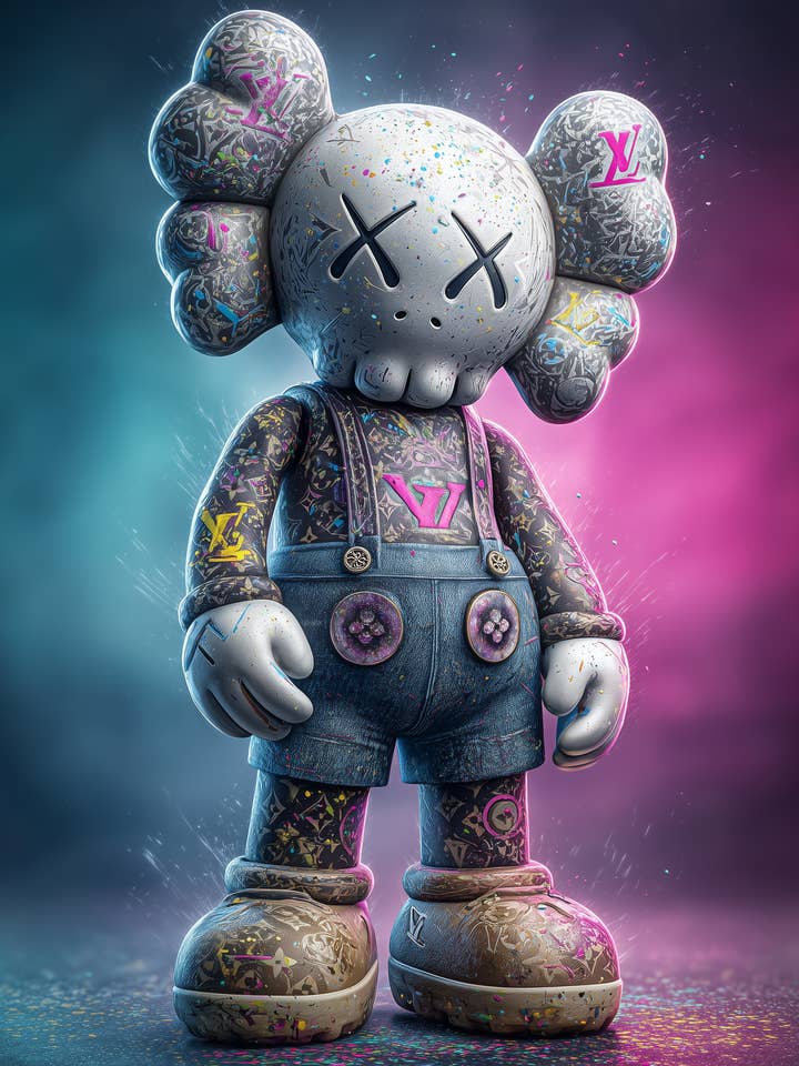 Luxury Street Icon – Canvas Wall Art Print for wholesale by StickerMoo