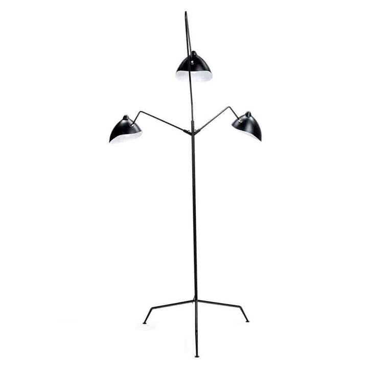 Pink&Brown – wholesale Golvlampa – Flytrap trearmad golvlampa
