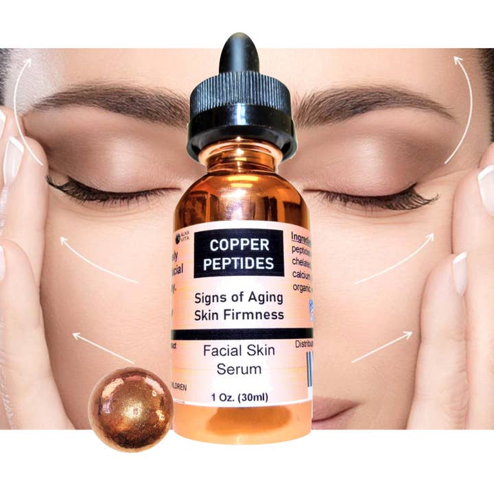 AlkaVita - Wholesale Anti-Aging Moisturizer - Copper Peptides Skin Serum Face Wrinkle Anti-aging Cosmetic