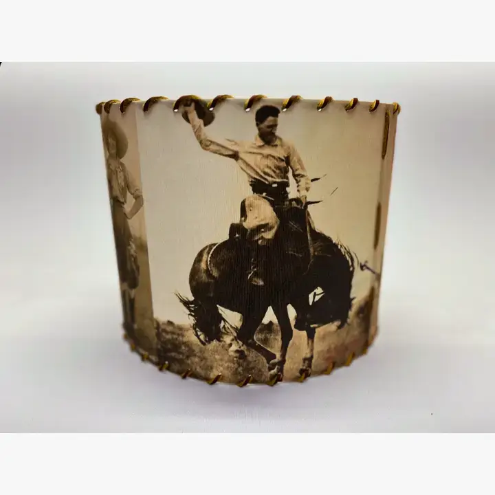 Red Dirt Ranch Clothing Company - Wholesale Lamp Shade - Lampshade Cheyenne Frontier Days Vintage Rodeo4